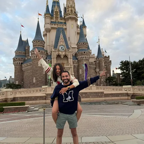 Rada Waleed on their honeymoon